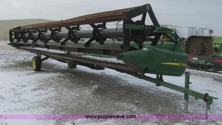2007 John Deere 936D platform draper head - A8755