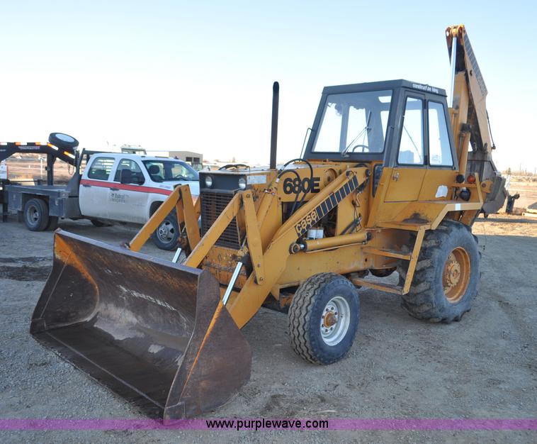 1976 Case 680E Construction King backhoe - F2128