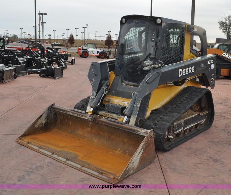 2011 John Deere 333DT tracked skid steer - F2144
