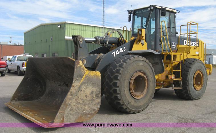 2006 John Deere 744J wheel loader - H9378