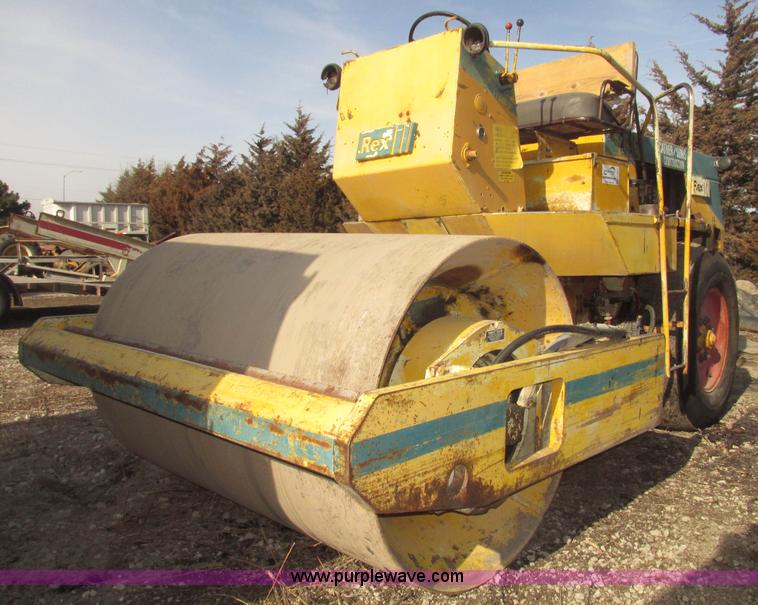 Rex SP700 articulated smooth drum roller - G9801