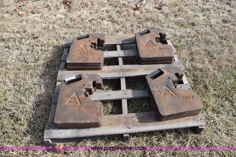 (8) Allis Chalmers suitcase weights - BA9950