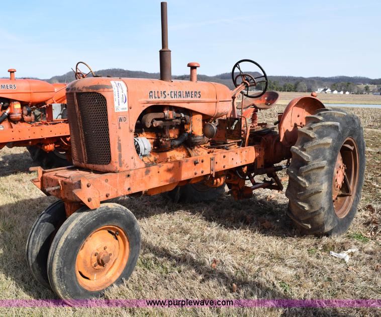 Allis Chalmers WD tractor - I8509