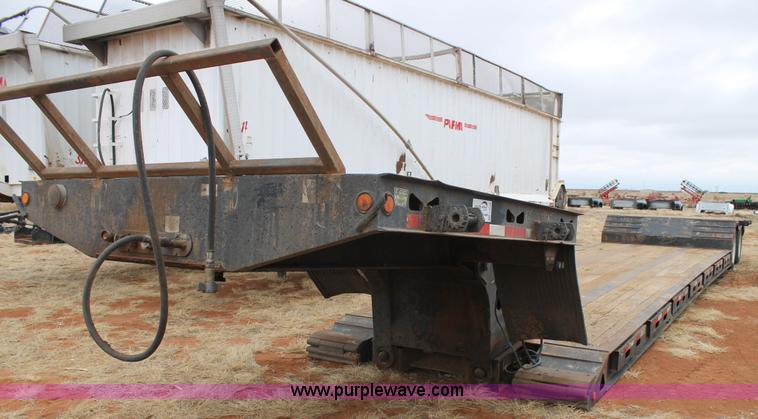 2000 Trail King TK60HG-482 lowboy trailer - H1618