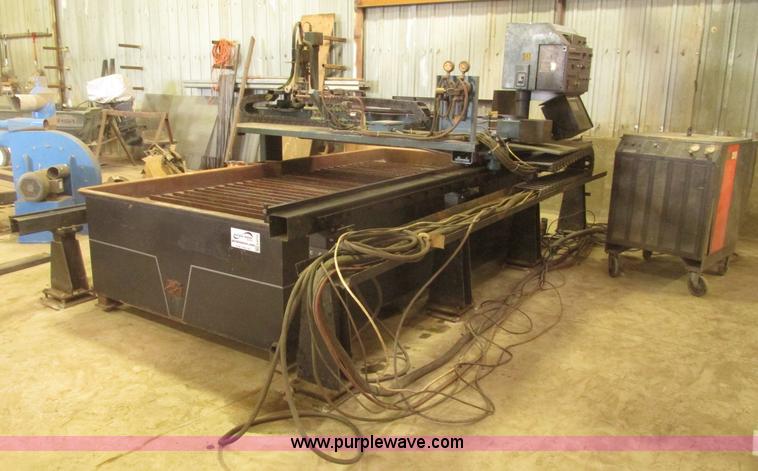 1996 Koike Aronson EG1500 CNC plasma cutter table - G9773