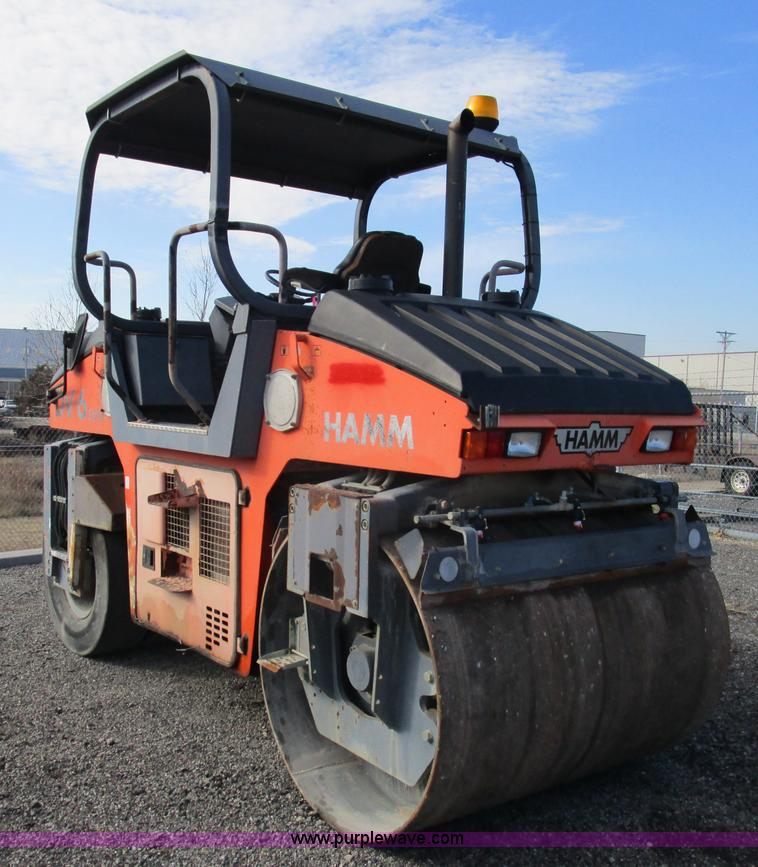 2001 Hamm DV6K pneumatic roller - D2341