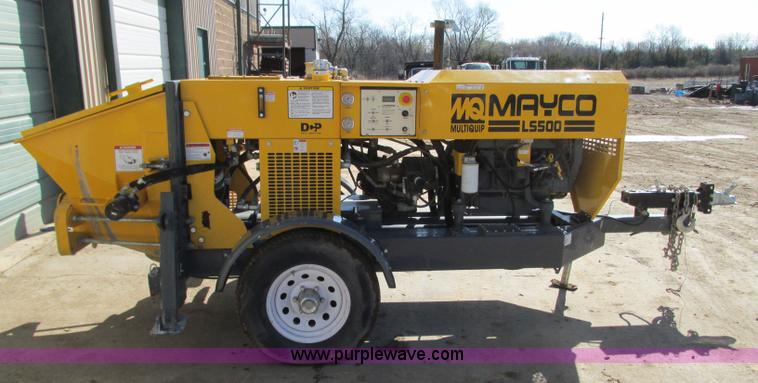 Mayco LS500 concrete pump - AC9297