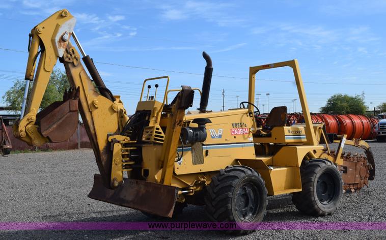 Vermeer V8550A trencher - H5233