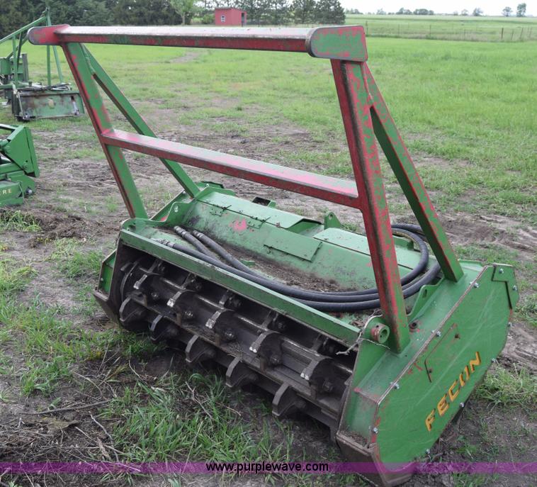Fecon Bull Hog brush cutter skid steer attachment - E6429