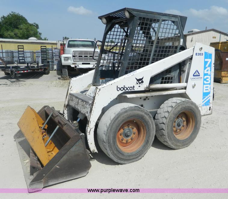 1995 Bobcat 743B skid steer - BH9520