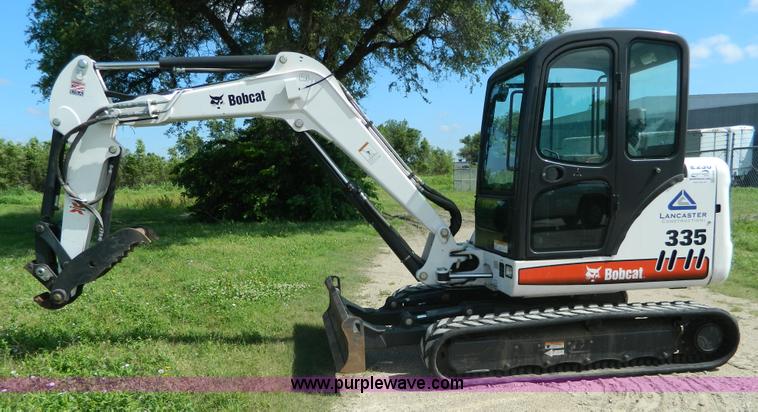 2009 Bobcat 335G compact excavator - K8098