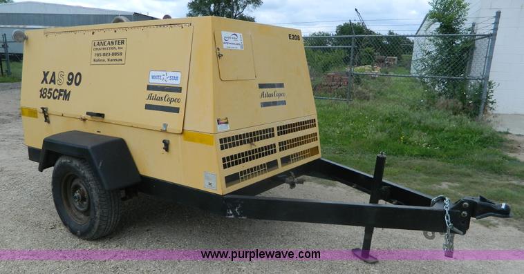 1993 Atlas Copco XAS90JD air compressor - K8105