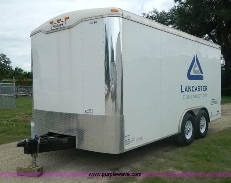 2010 Haulmark enclosed trailer - K8106