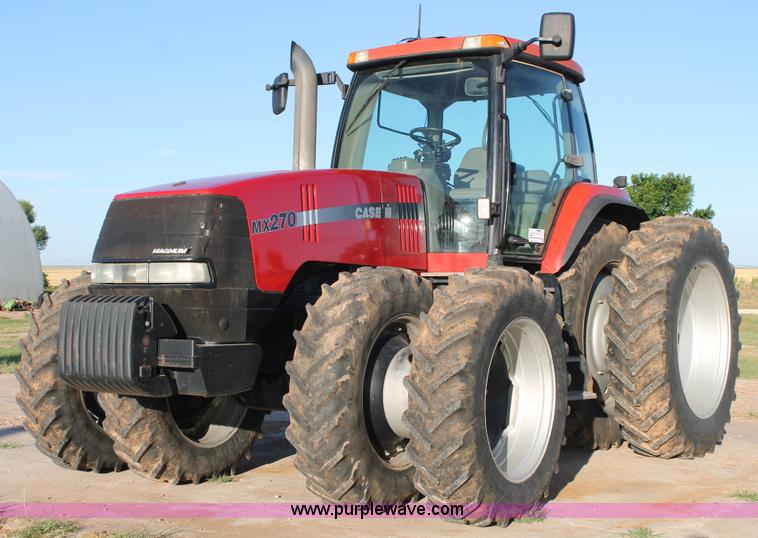2002 Case IH MX270 MFWD tractor - L4337