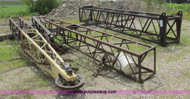 Link Belt crane sections with jibs - H3260