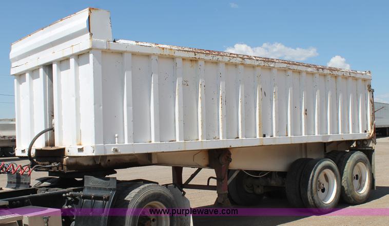1967 Timp end dump trailer - J1465