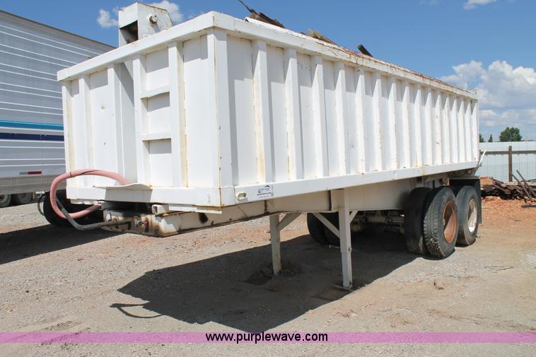 1967 Timp end dump trailer - J1466