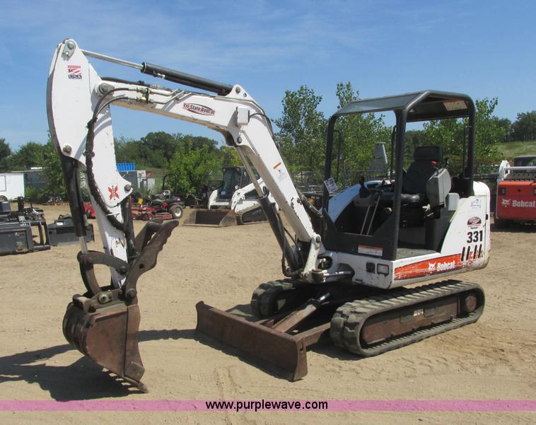 2007 Bobcat 331G compact excavator - K6529