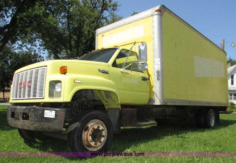 1992 GMC TopKick box truck - H1233