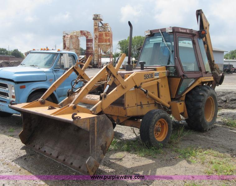 1984 Case 580 Super E backhoe - I1980