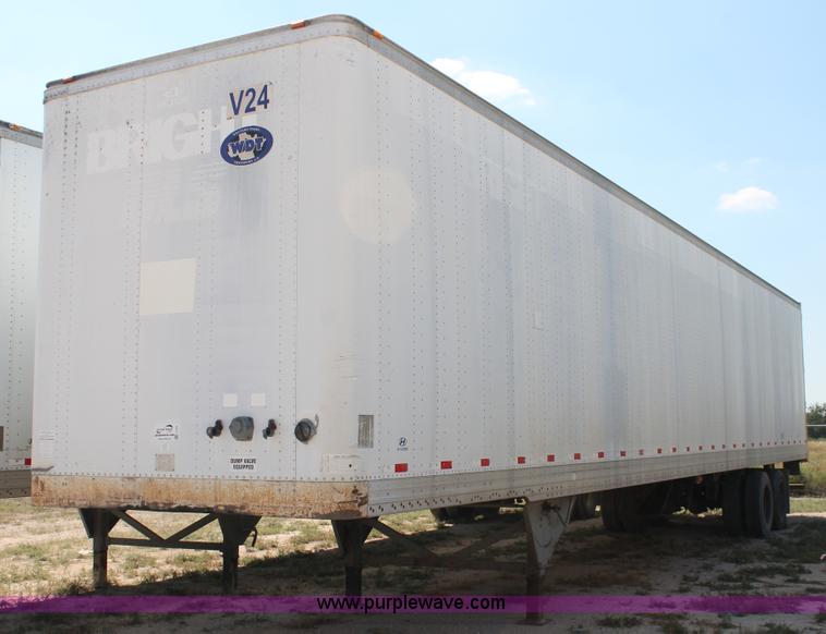 2002 Hyundai dry van trailer - J1451