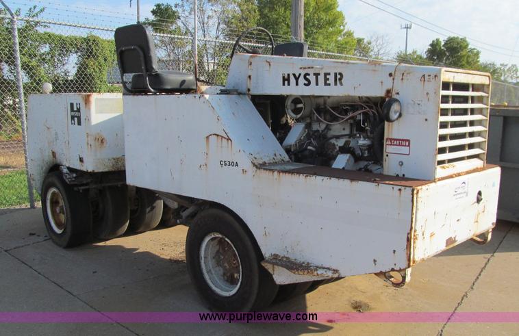 Hyster C530A pneumatic roller - K6369