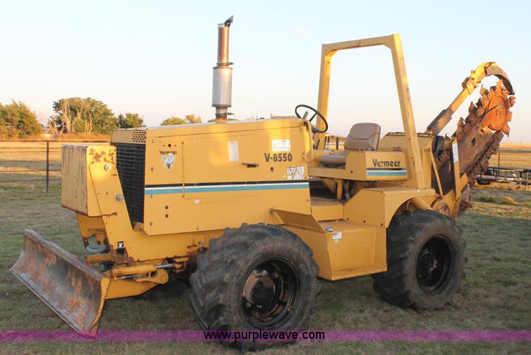 Vermeer V8550 trencher - J1391