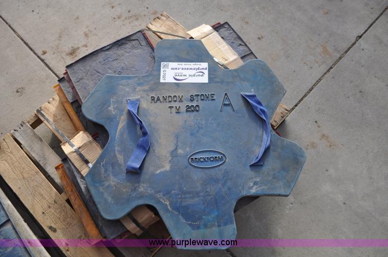 (9) Brickform concrete stamps - G7027