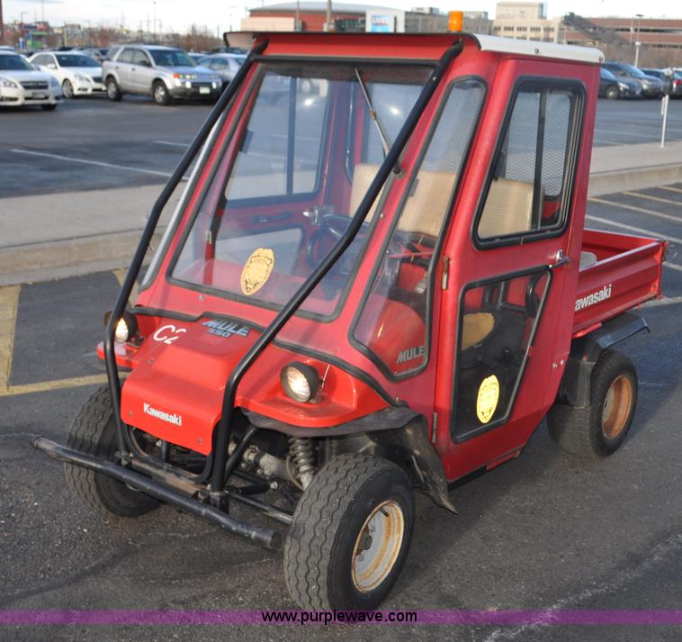 2000 Kawasaki Mule 550 utility vehicle - G7080