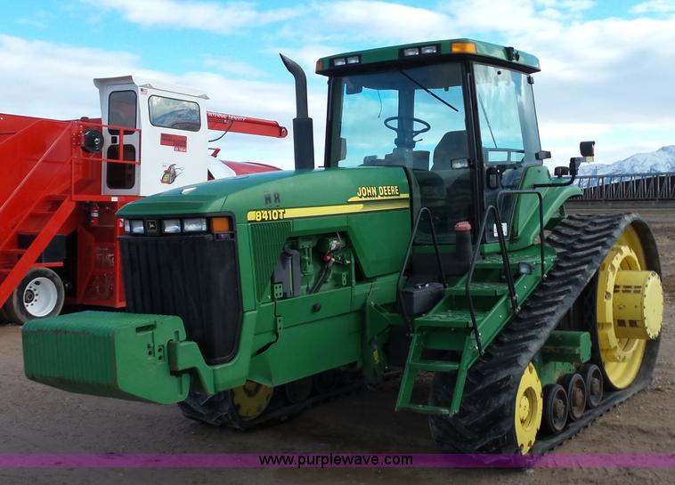 2001 John Deere 8410T tractor - G7102