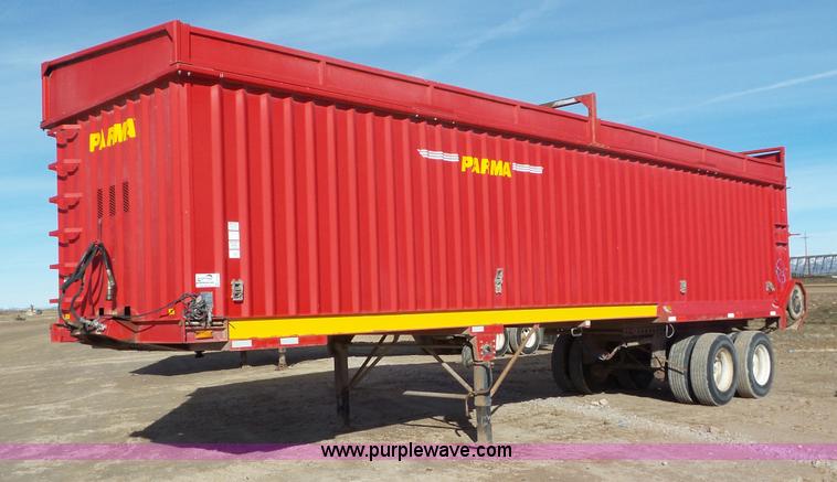 2009 Parma Silage live bottom trailer - G7109