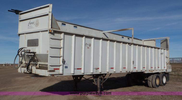 2009 Artex CT4005 live bottom trailer - G7110