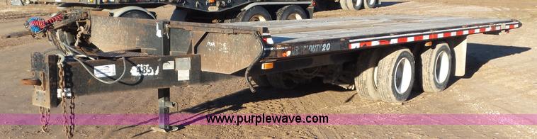 2007 Econoline tilt deck trailer - G7113