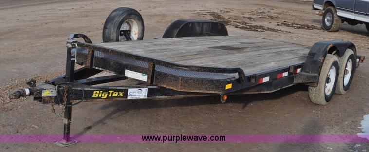 2001 Big Tex 10ET-18 utility trailer - G7158