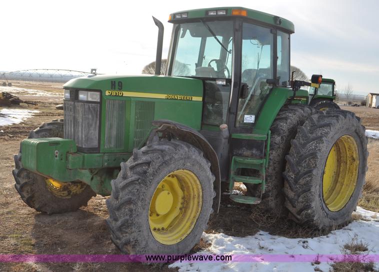 2000 John Deere 7810 MFWD tractor - G7163