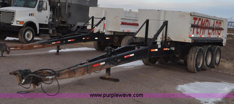 1996 KD King end dump trailer - G7168