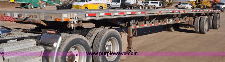 1995 Transcraft Eagle Super Beam flatbed trailer - G7170