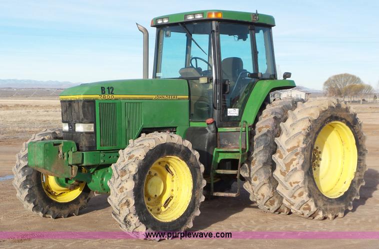 1996 John Deere 7800 MFWD tractor - J8329