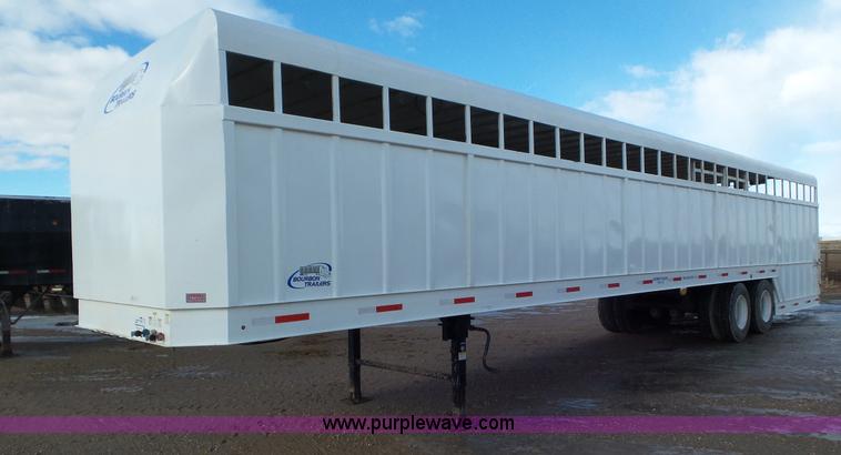 2015 Bourbon GL48 livestock trailer - J8369