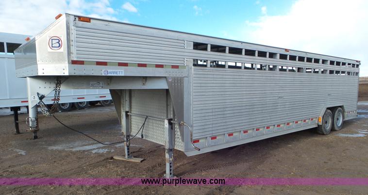 2005 Barrett livestock trailer - J8370