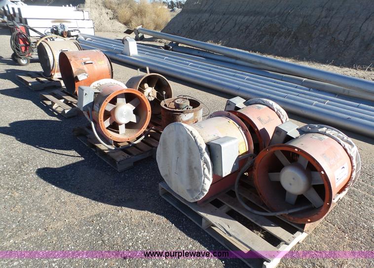 Assorted grain bin fans - J7329