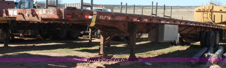 1984 Dorsey flatbed trailer - L6802
