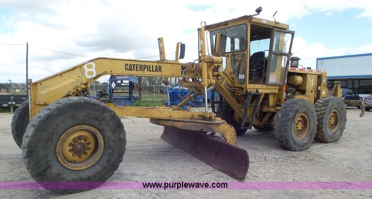 1991 Caterpillar 14G motor grader - K6932