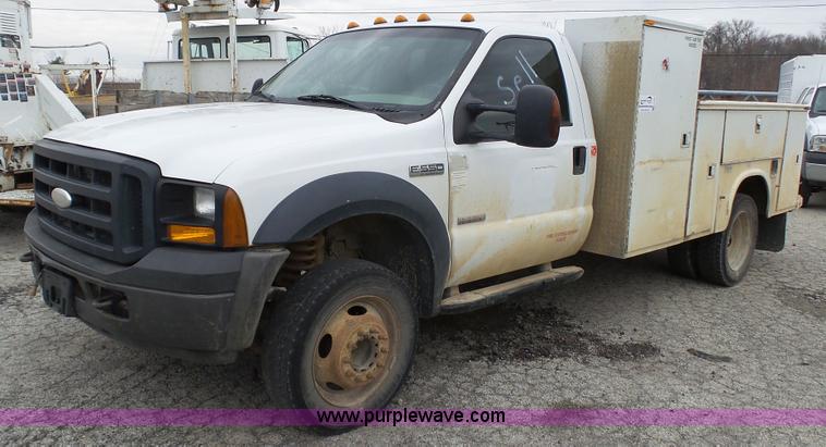 2007 Ford F550 utility truck - L1313