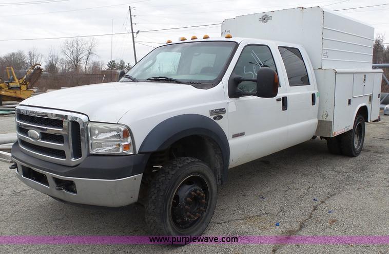 2006 Ford F550 SuperCrew utility truck - L1314