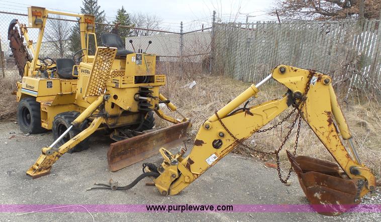 2001 Vermeer V4150A trencher - L1319