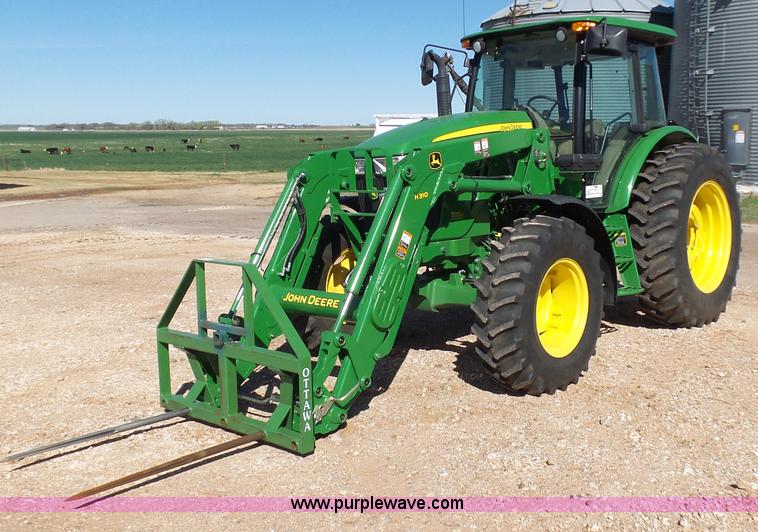 2013 John Deere 6140D MFWD tractor - L5787