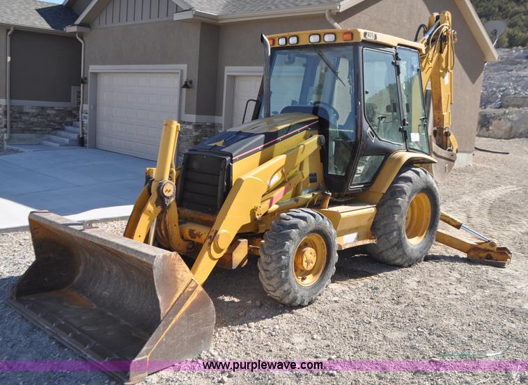 2002 Caterpillar 420D backhoe - G7342