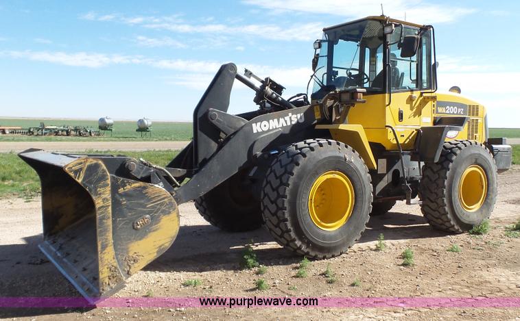 2012 Komatsu WA200PZ-6 wheel loader - BZ9072