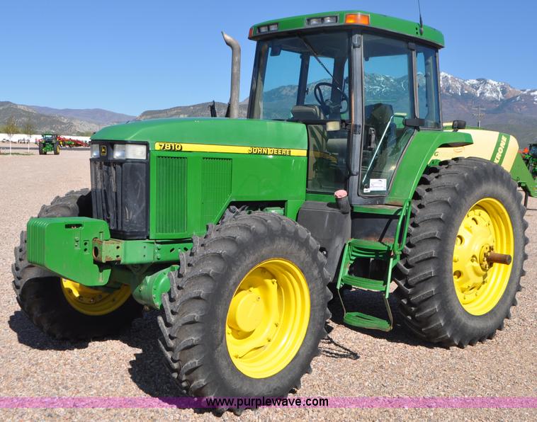 1998 John Deere 7810 MFWD tractor - G7378
